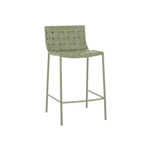 Everly Barstool - Moss PU - Matt Moss by GlobeWest, a Bar Stools for sale on Style Sourcebook