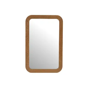 Trove Crinkle Floor Mirror - Natural Mindi by GlobeWest, a Statues & Ornaments for sale on Style Sourcebook