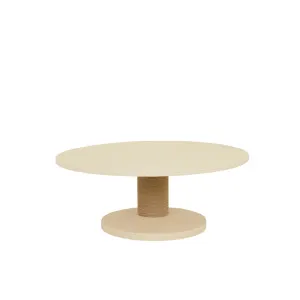 Dakota Outdoor Coffee Table - Sand Fleck - Beige by GlobeWest, a Outdoor Furniture for sale on Style Sourcebook