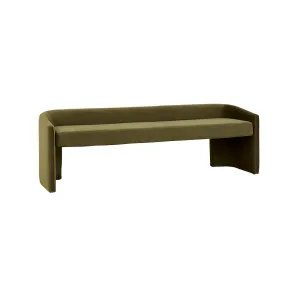 Addison Large Bench Seat - Loden by GlobeWest, a Benches for sale on Style Sourcebook
