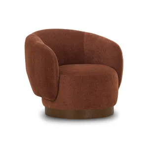 Camino Mila Occasional Chair - Merlot - Walnut Stained by GlobeWest, a Chairs for sale on Style Sourcebook
