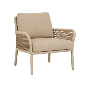 Saint Tropez 1S Sofa Chair - Soft Brique - Sesame by GlobeWest, a Outdoor Furniture for sale on Style Sourcebook