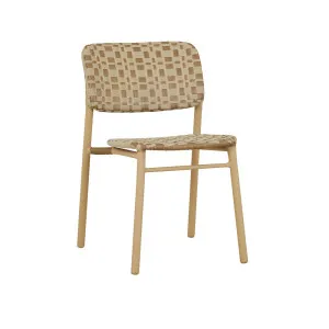Montana Grid Dining Chair - Soft Oyster - Ginger by GlobeWest, a Outdoor Furniture for sale on Style Sourcebook