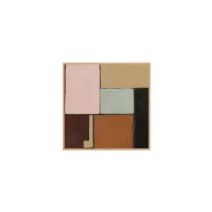 Sola Earthed Printed Wall Art - Saddle by GlobeWest, a Mirrors for sale on Style Sourcebook