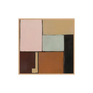 Sola Earthed Hand Painted Wall Art - Saddle by GlobeWest, a Mirrors for sale on Style Sourcebook