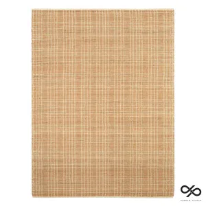 Plaid Rug 200x290cm in Sandstone by OZ Design, a Contemporary Rugs for sale on Style Sourcebook