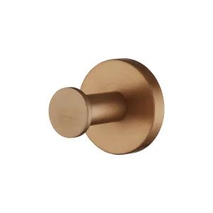 Lucid Pin Robe Hook Brushed Copper by Aquaperla, a Shelves & Hooks for sale on Style Sourcebook
