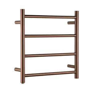 4 Bar Heated Towel Rack Brushed Copper by Aquaperla, a Towel Rails for sale on Style Sourcebook