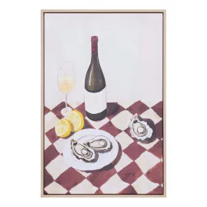 Tablescape 4 Box Framed Canvas in 40 x 60cm by OZ Design, a Painted Canvases for sale on Style Sourcebook