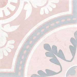 Antica Della Storm Dusty Pink (Matt) 200x200 by Sanctuary Makers, a Encaustic Tiles for sale on Style Sourcebook