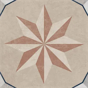 Antica Marina Navy Terra Clay (Matt) 200x200 by Sanctuary Makers, a Encaustic Tiles for sale on Style Sourcebook