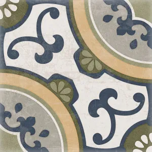Antica Palazzo Olive Sahara (Matt) 200x200 by Sanctuary Makers, a Encaustic Tiles for sale on Style Sourcebook