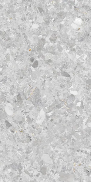 Terra Palacio Ashen (Satin) 300x600 by Sanctuary Makers, a Terrazzo Look Tiles for sale on Style Sourcebook