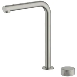 Abey Poco Square Pull Out Kitchen Mixer Tap Brushed Nickel 8K1-BN-LF by Abey, a Kitchen Taps & Mixers for sale on Style Sourcebook