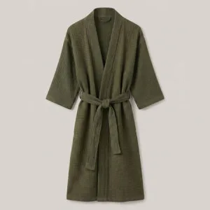 Robe - Cotton, Large, Olive - Canningvale by Canningvale, a Sheets for sale on Style Sourcebook