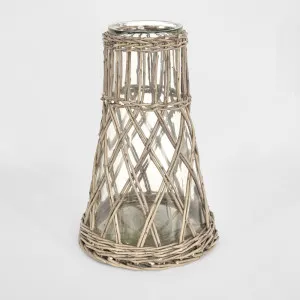 Bramble Weave Vase Grey Wash by PERFECT PIECES, a Vases & Jars for sale on Style Sourcebook