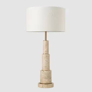 Nova Table Lamp with Shade White by Emac & Lawton, a Table & Bedside Lamps for sale on Style Sourcebook
