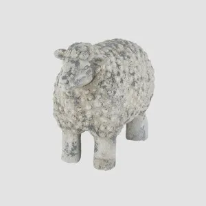 Shaun Sheep Sculpture Small Cream by Florabelle Living, a Statues & Ornaments for sale on Style Sourcebook