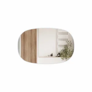 Valmont Horizontal 1100mm - Matte White by Aulic, a Illuminated Mirrors for sale on Style Sourcebook