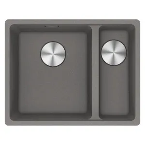 Franke Maris Granite One And A Half Bowl, 340-150mm, Topmount, Right Hand, Stone Grey by Franke, a Kitchen Sinks for sale on Style Sourcebook