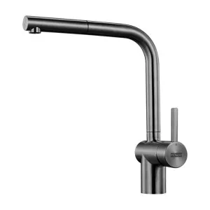 Franke Atlas Neo Pull-Out Sink Mixer Gun Metal by Franke, a Kitchen Taps & Mixers for sale on Style Sourcebook