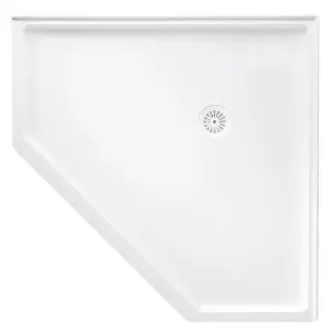 Marbletrend Flinders Polymarble Corner Shower Base 1000mm x 1000mm by Marble trend, a Showers for sale on Style Sourcebook