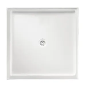 Marbletrend Flinders Polymarble Square Shower Base 820mm x 820mm Double Entry by Marble trend, a Showers for sale on Style Sourcebook