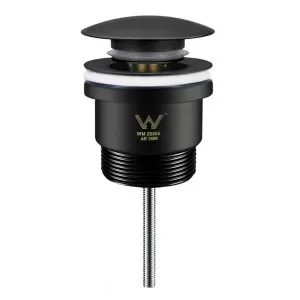 Otti Universal Mushroom Pop Up Waste (32mm / 40mm) Matte Black by Otti, a Traps & Wastes for sale on Style Sourcebook