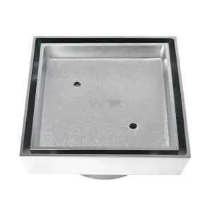 Otti Smart Tiles Waste 114 Square Brass Chrome by Otti, a Traps & Wastes for sale on Style Sourcebook
