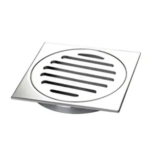 Otti Floor Waste Square 100mm Chrome by Otti, a Traps & Wastes for sale on Style Sourcebook