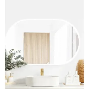 Otti LED Noosa 1200(W)x750(H) Frameless Tuffi Mirror by Otti, a Vanity Mirrors for sale on Style Sourcebook