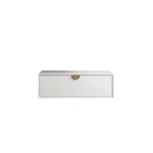 Otti Moonlight 900mm White Wall Hung Cabinet by Otti, a Vanities for sale on Style Sourcebook