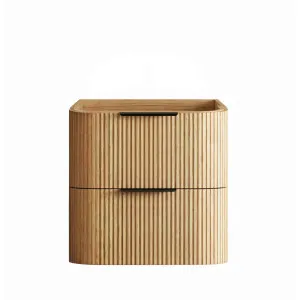 Otti Havana Woodland Oak Fluted Wall Hung Vanity by Otti, a Vanities for sale on Style Sourcebook