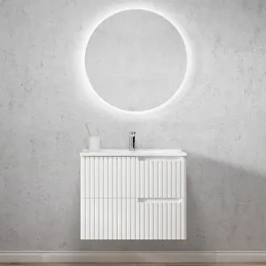 Otti Noosa Satin White Wall Hung Vanity by Otti, a Vanities for sale on Style Sourcebook