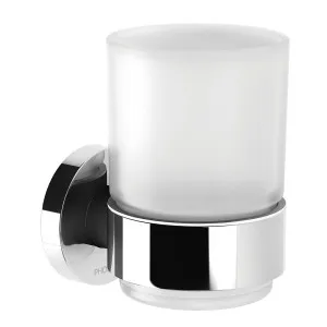 Phoenix Radii Tumbler And Holder Round Plate Chrome by PHOENIX, a Bathroom Fixtures for sale on Style Sourcebook