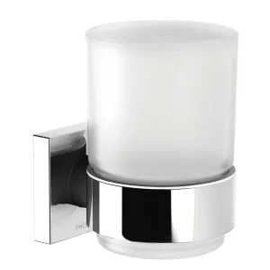 Phoenix Radii Tumbler And Holder Square Plate Chrome by PHOENIX, a Bathroom Fixtures for sale on Style Sourcebook
