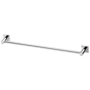 Phoenix Radii Single Towel Rail 600mm Square Plate Chrome by PHOENIX, a Towel Rails for sale on Style Sourcebook