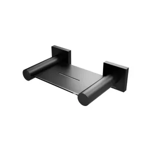 Phoenix Radii Soap Dish Square Plate Matte Black by PHOENIX, a Shelves & Soap Baskets for sale on Style Sourcebook