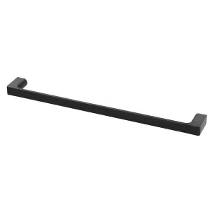 Phoenix Gloss Single Towel Rail 600mm Matte Black by PHOENIX, a Towel Rails for sale on Style Sourcebook