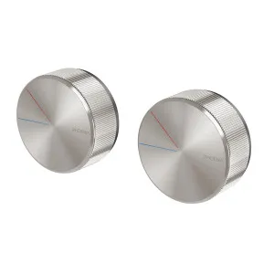 Phoenix Axia Twin Shower-Wall Mixer Brushed Nickel by PHOENIX, a Shower Heads & Mixers for sale on Style Sourcebook
