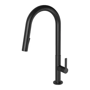 Phoenix Lexi Mkii Pull Out Sink Mixer Matte Black by PHOENIX, a Kitchen Taps & Mixers for sale on Style Sourcebook