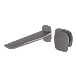 Phoenix Nuage Wall Basin/Bath Mixer Set 200mm Brushed Carbon by PHOENIX, a Basins for sale on Style Sourcebook