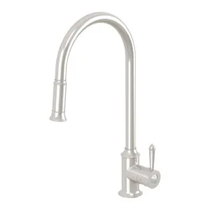 Phoenix Nostalgia Pull Out Sink Mixer Brushed Nickel by PHOENIX, a Kitchen Taps & Mixers for sale on Style Sourcebook