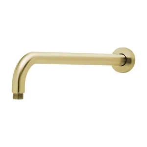 Phoenix Vivid Shower Arm 400mm Round Brushed Gold by PHOENIX, a Shower Heads & Mixers for sale on Style Sourcebook