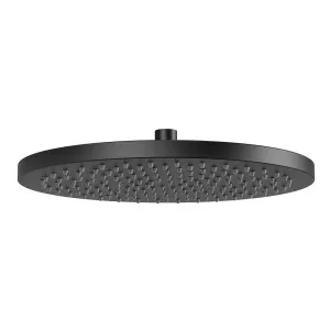 Phoenix Vivid Shower Rose 300mm Round Matte Black by PHOENIX, a Shower Heads & Mixers for sale on Style Sourcebook