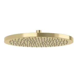 Phoenix Vivid Shower Rose 300mm Round Brushed Gold by PHOENIX, a Shower Heads & Mixers for sale on Style Sourcebook