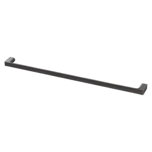 Phoenix Gloss Single Towel Rail 800mm Brushed Carbon by PHOENIX, a Towel Rails for sale on Style Sourcebook