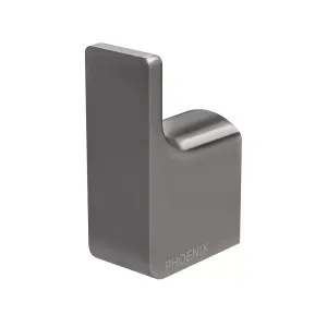 Phoenix Gloss Robe Hook Brushed Carbon by PHOENIX, a Shelves & Hooks for sale on Style Sourcebook
