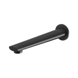 Phoenix Arlo Wall Bath Outlet 200mm Matte Black by PHOENIX, a Bathroom Taps & Mixers for sale on Style Sourcebook