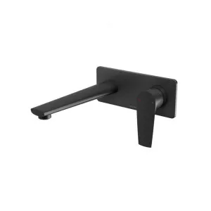 Phoenix Arlo Wall Basin / Bath Mixer Set 200mm Trim Kit Only Matte Black by PHOENIX, a Basins for sale on Style Sourcebook